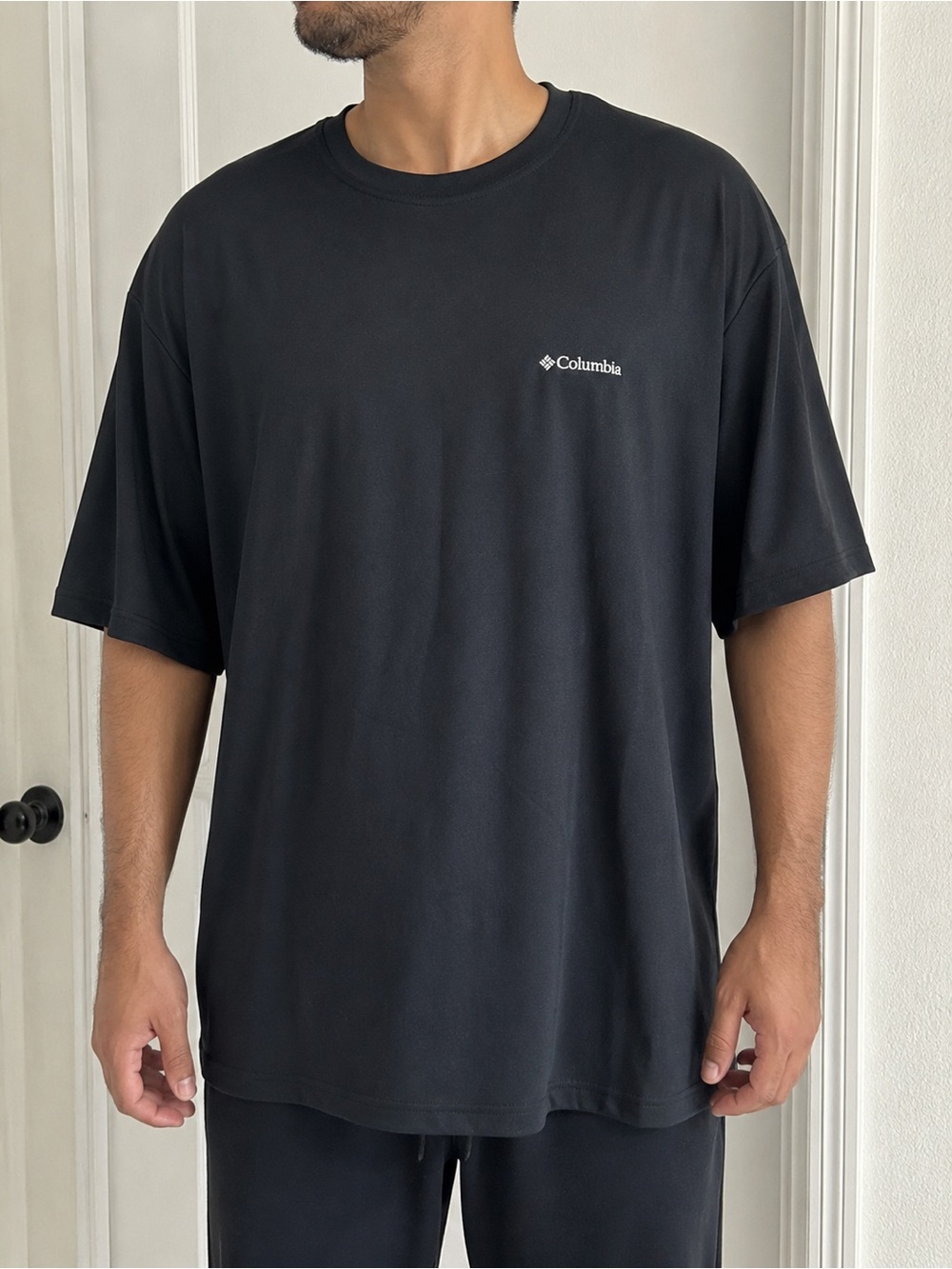 Columbia Black Short-Sleeve Performance Tee
